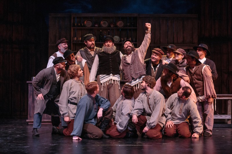 Jeffrey Hoy as Tevye in Cocoa Village Playhouse production of 'Fiddler on the Roof,'  photo by Goforth Photography