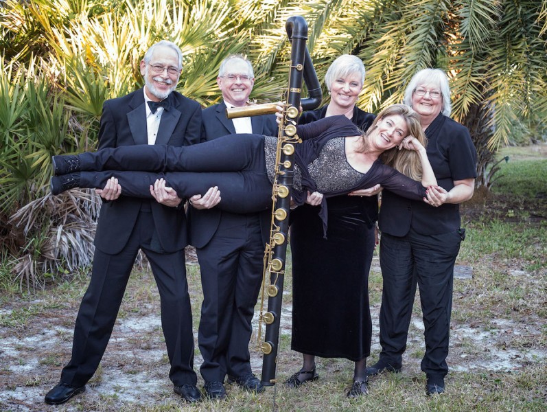 Some members of the Space Coast Flute Orchestras