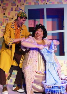 From left: Greg Coleman and Steven Heron in Titusville Playhouse production of "Hairspray"