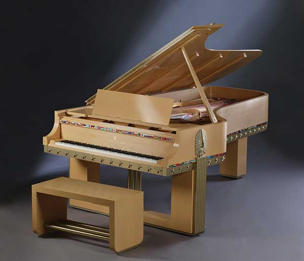 Peace Piano art case Steinway
