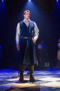 Joe Horton as Captain Phoebus in the Henegar Center's HUNCHBACK OF NOTRE DAME
