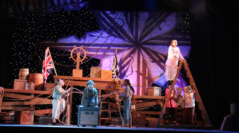 From PETER AND THE STARCATCHER at Riverside Theatre's children's summer program